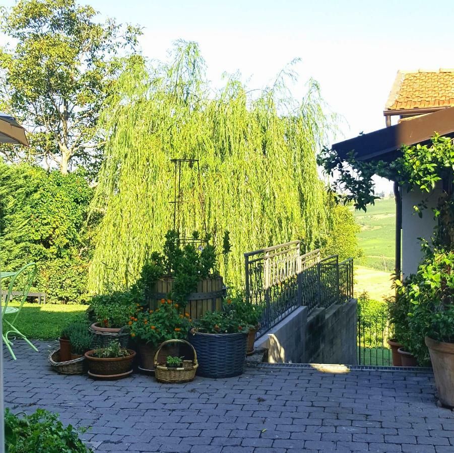 La Terrazza Sui Vigneti-Rovescala Bed & Breakfast San Damiano al Colle Dış mekan fotoğraf