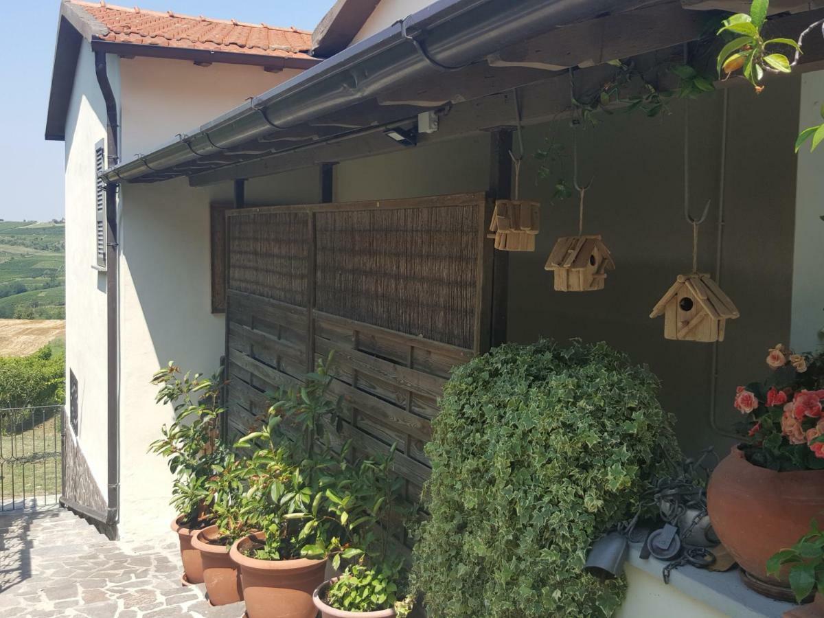 La Terrazza Sui Vigneti-Rovescala Bed & Breakfast San Damiano al Colle Dış mekan fotoğraf