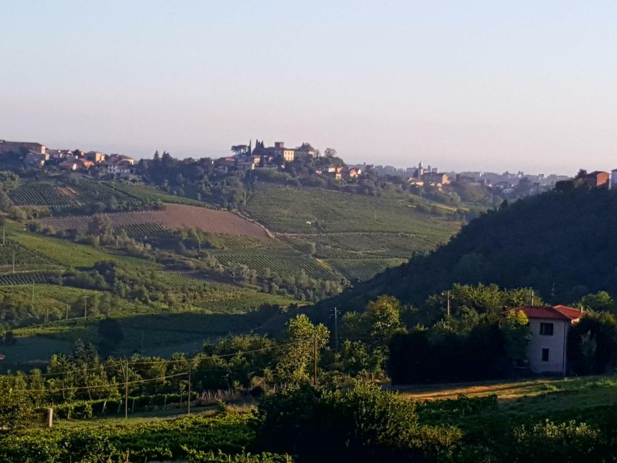 La Terrazza Sui Vigneti-Rovescala Bed & Breakfast San Damiano al Colle Dış mekan fotoğraf